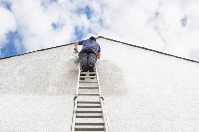 Peinture extérieure au Châtelard — façades et ravalement